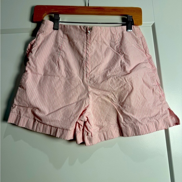 Lilly Pulitzer Faye skort Pink and White Striped ruffle hem - Picture 6 of 6